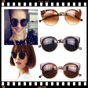 Kung Fu Panda Accessories - 👓New🕶Retro Cat Eye Round Sunglasses😎 Kung Fu Panda Accessories - 👓New🕶Retro Cat Eye Round Sunglasses😎